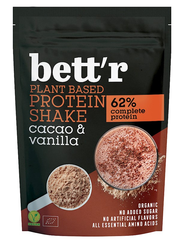 Bettr, Protein Shake Cacao & Vanilla, 500g