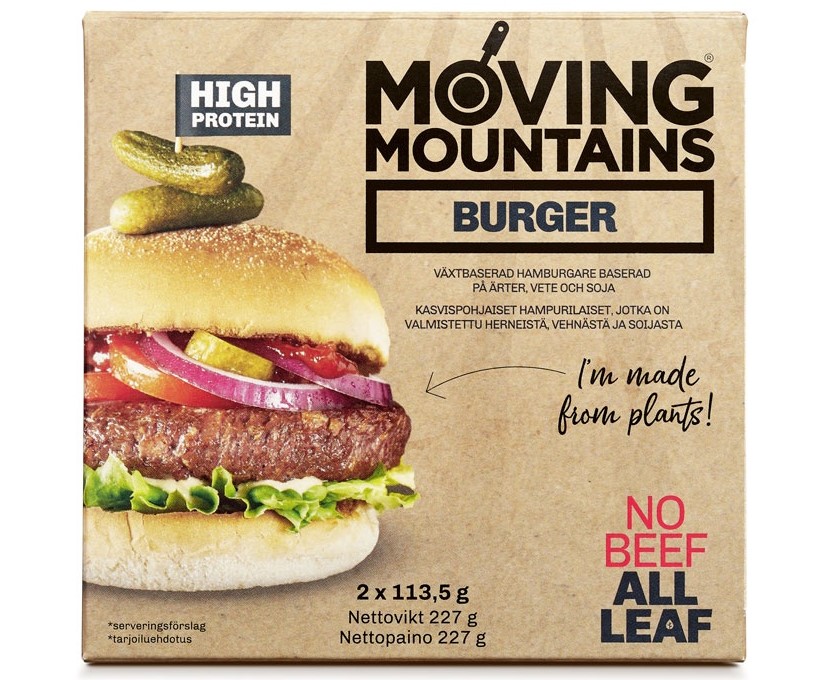 Moving Mountains, Vegan Burgers, 2x113.5g