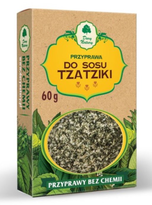 Dary Natury, Tzatziki Sauce Seasoning, 60g