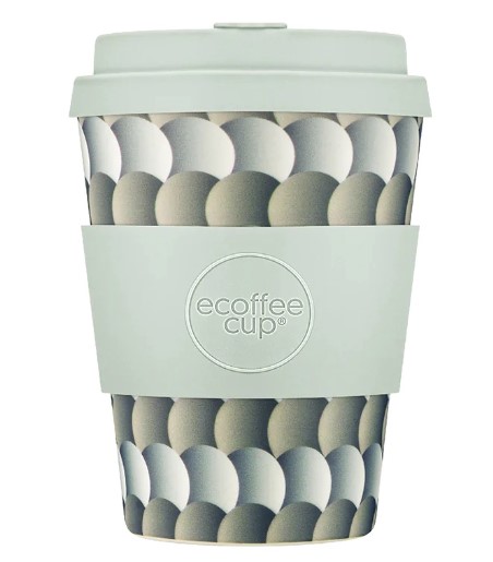 Ecoffee Cup, Travel Cup Reusable grey, 350ml
