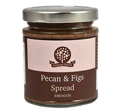 Nutural World, Pecan & Figs – Smooth, 170g