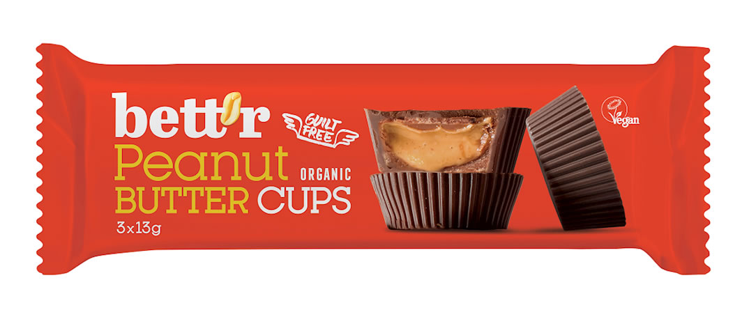 Bettr, Peanut Butter Cups, 39g