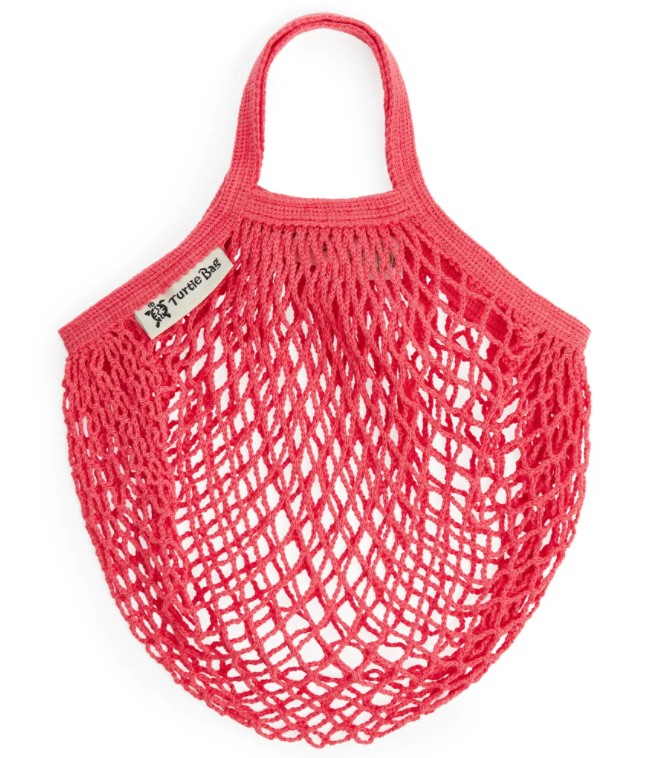 Turtle Bags, Organic Kids String Bag - Red