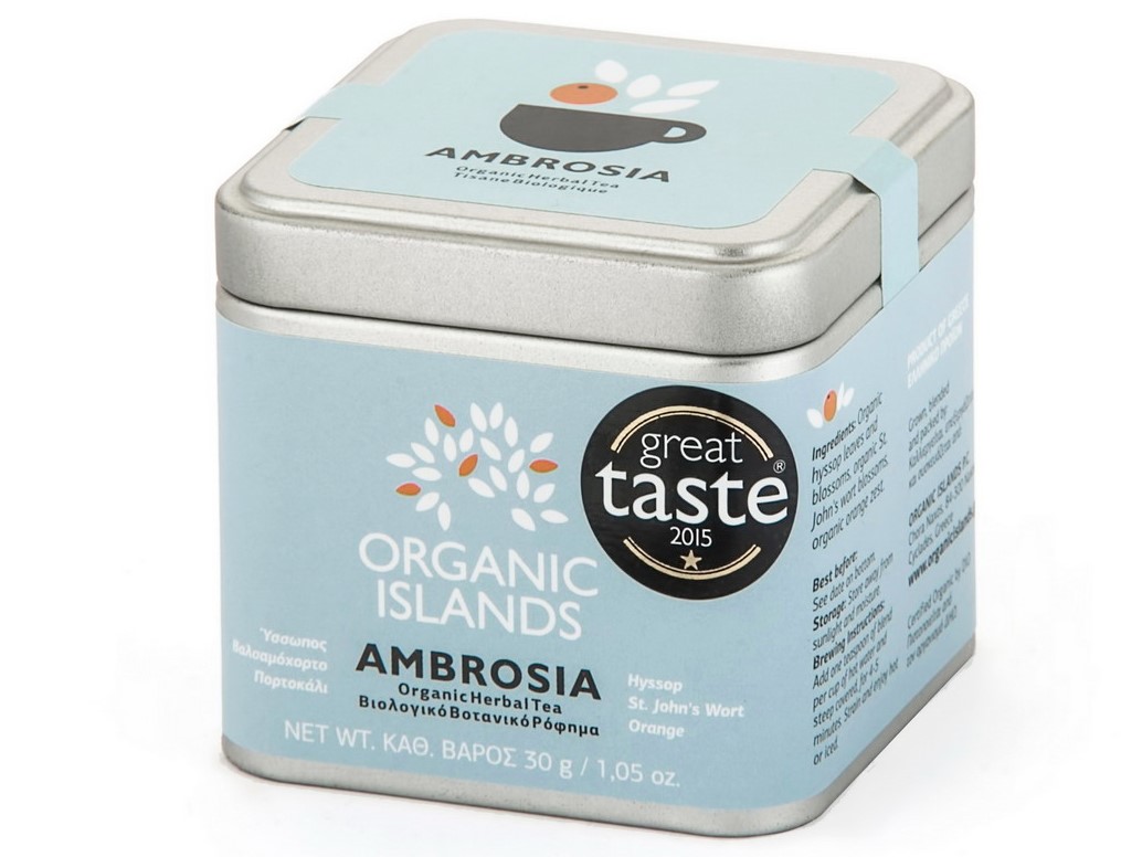 Organic Islands, Ambrosia Herbal Tea, loose 30g
