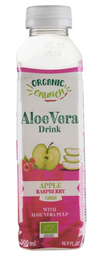 Aloe Vera Apple & Raspberry, 500ml