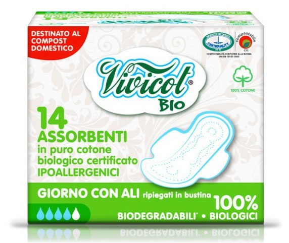 Vivicot, Sanitary Towels for Day, 14pcs