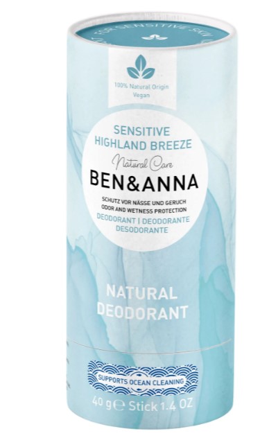 Ben&Anna, Sensitive Deodorant - Highland Breeze, 40g