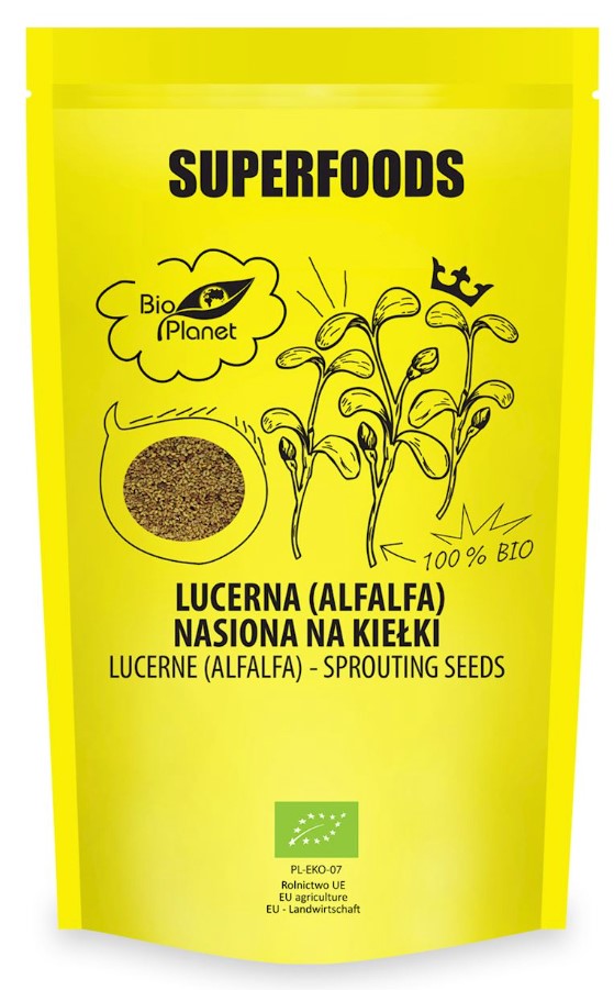 Lucerne Alfalfa Sprouting Seeds, 200g