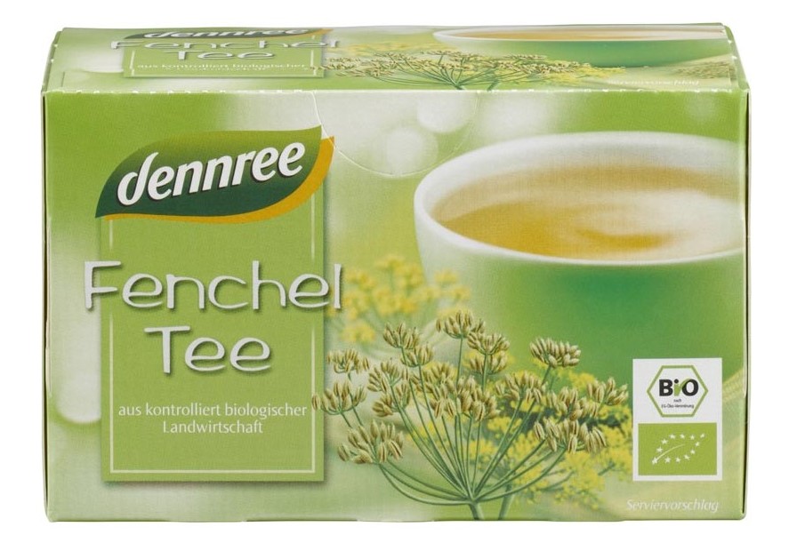 Dennree, Fennel Tea, 20 bags