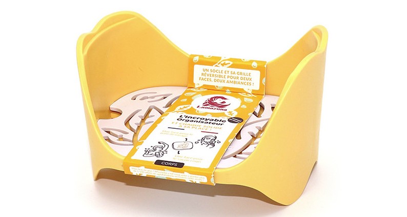 Lamazuna, Incredible Organiser for Solid Products - Yellow