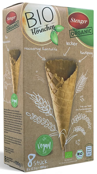 Stenger, Ice Cream Cones, 100g