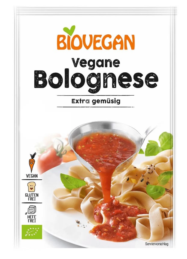 Biovegan, Vegan Bolognese Sauce, 33g