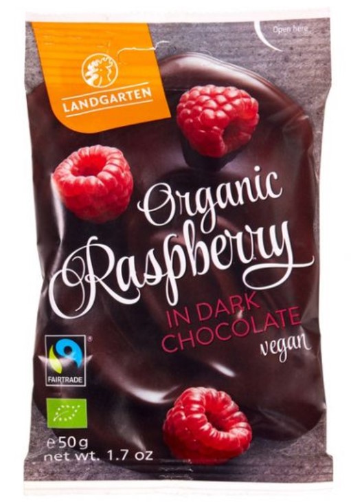 Raspberry in Dark Chocolat, 50g