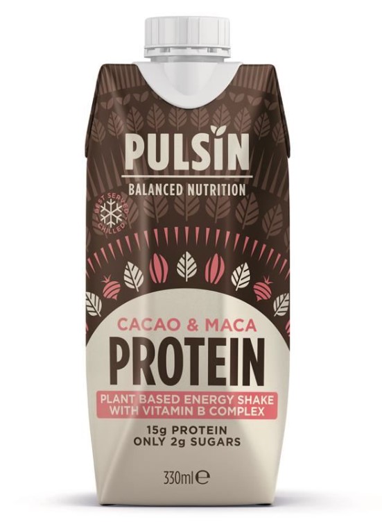 Cacao&Maca Protein Energy Shake with Vitamin B, 330ml