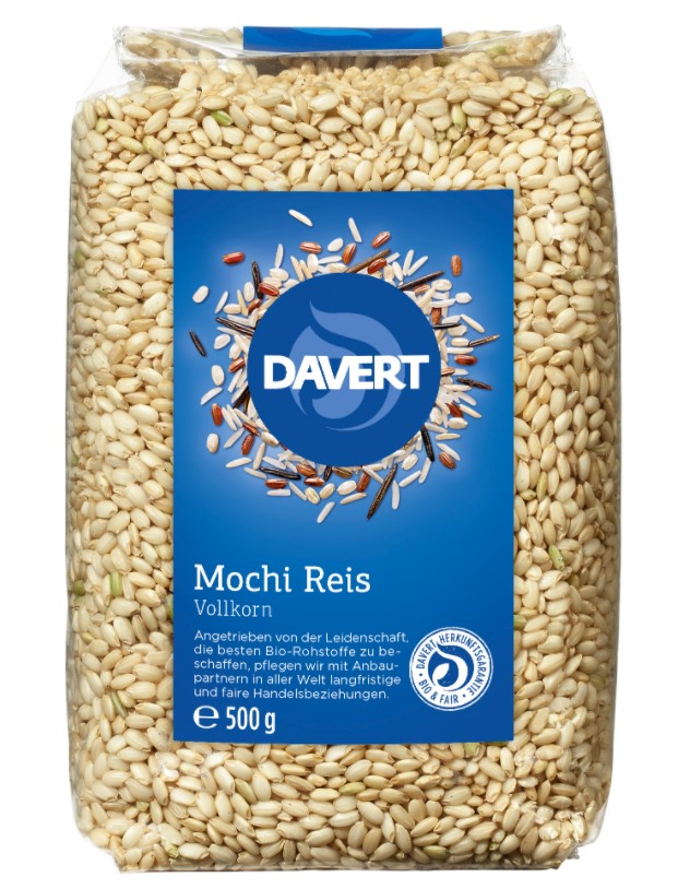 Davert, Sweet Mochi Rice, 500g