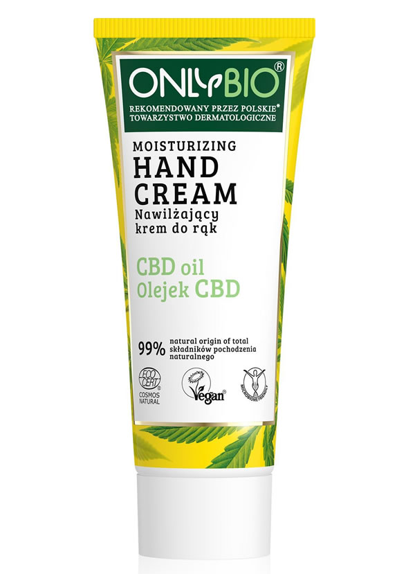 Moisturizing Hand Cream CBD Oil, 75ml