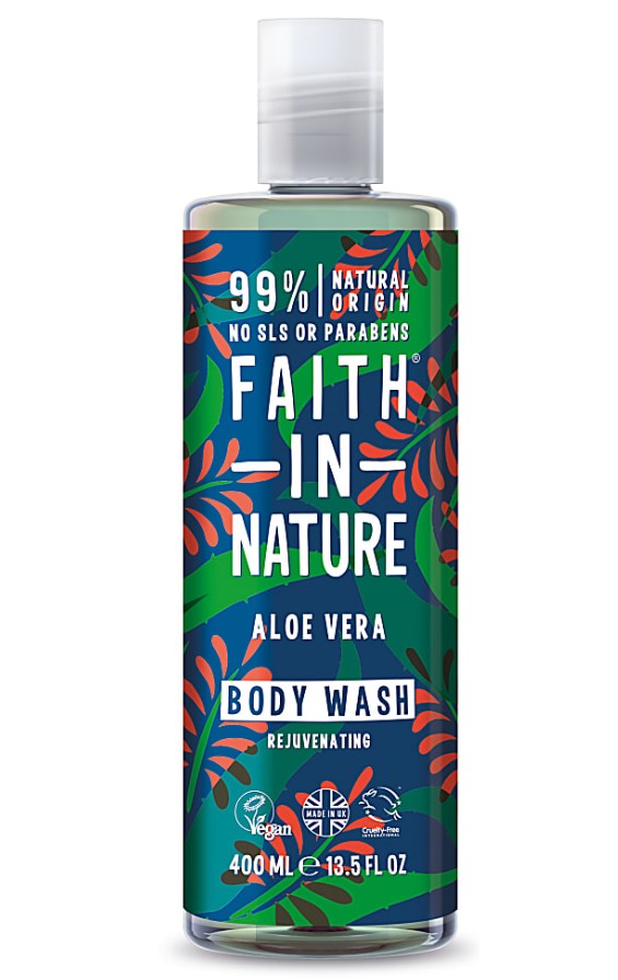 Faith in Nature, Body Wash Aloe Vera, 400ml