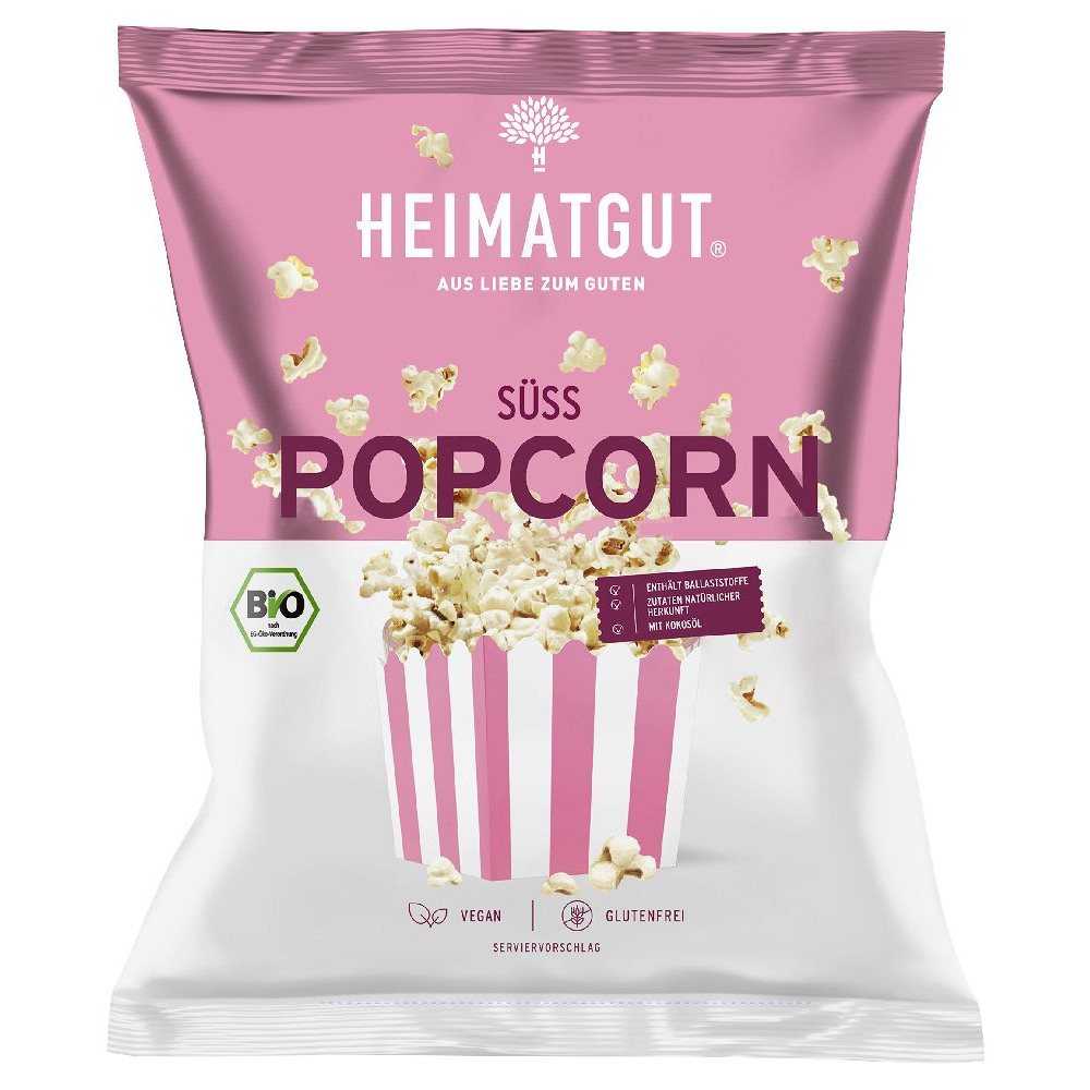Heimatgut, Sweet Popcorn, 90g