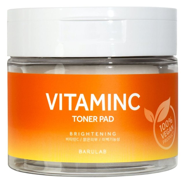 Barulab, Vitamin C Toner Face Pads, 160g