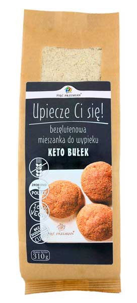 Piec Przemian, Keto Bread Rolls Baking Mix, 300g