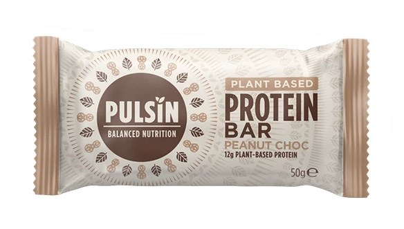 Pulsin, Peanut Choc Protein Bar, 50g