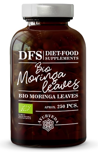 Diet-food, Moringa Leaves, 250 tablets