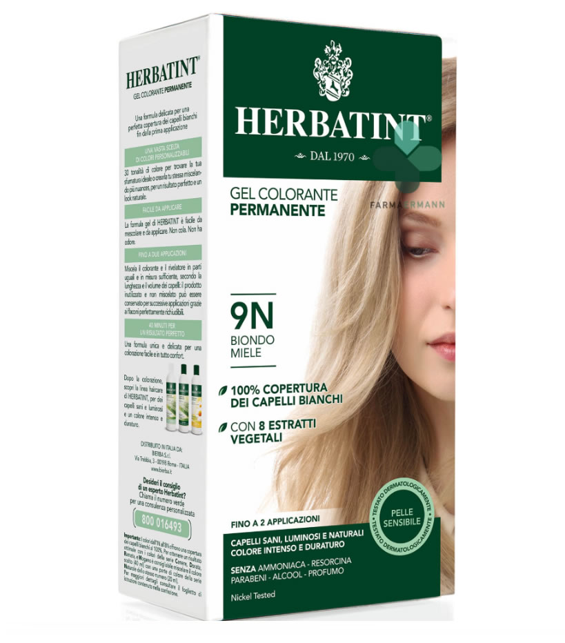 Permanent Hair Colour Gel - 9N Honey Blonde