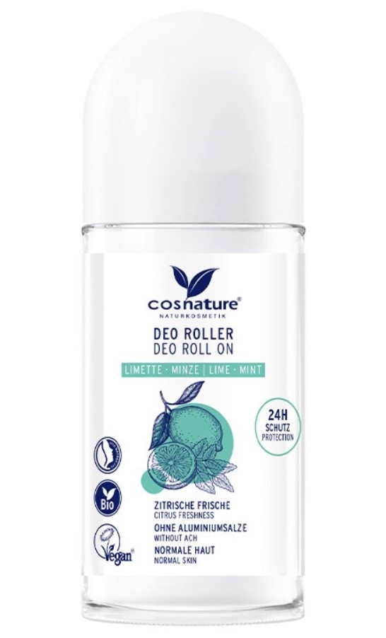 Cosnature, Deo Roll On Lime Mint, 50ml