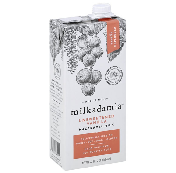 Macadamia Milk Unsweetened Vanilla, 946ml