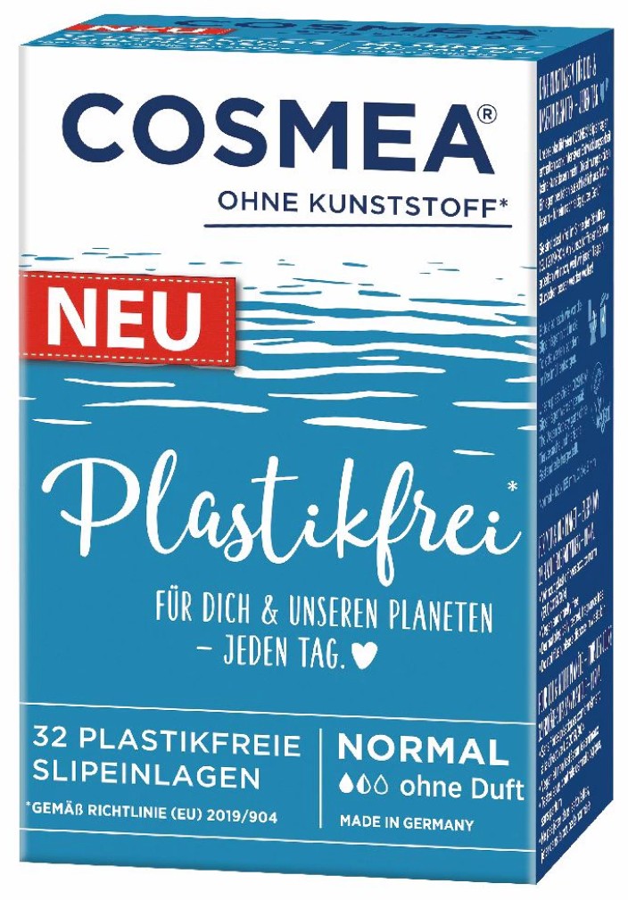 All Fibers Plastic-free Panty Liners Normal, 32 pcs