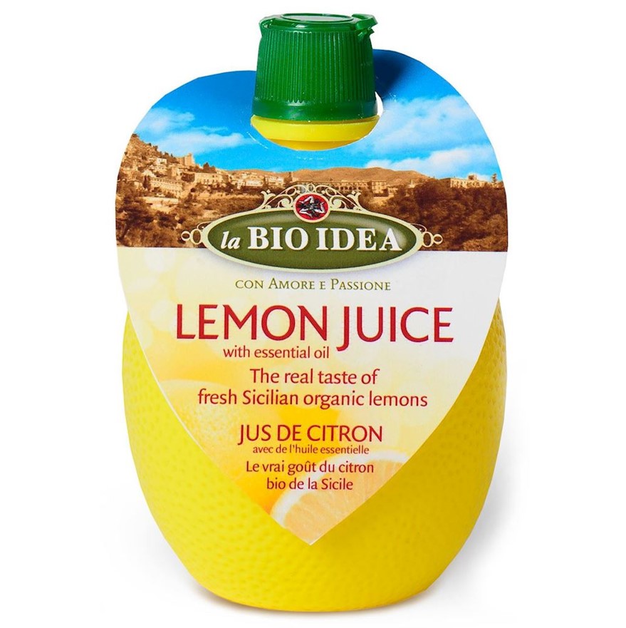 La Bio Idea, Lemon Juice with Lemon Oil, 200ml
