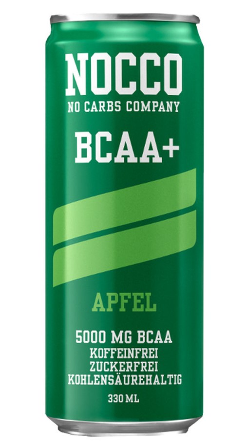 Nocco, BCAA Energy Drink - Apfel, 330ml