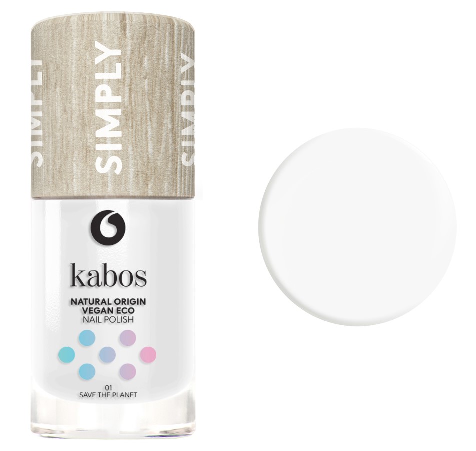 Kabos, Nail Polish Simply 01 Save The Planet